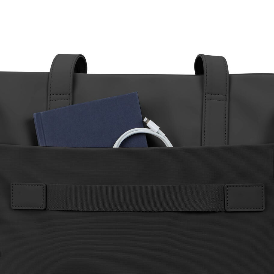 Better Than Basic Tote in the color Black. image number 4